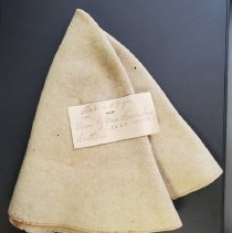 Infant's felt cap-mid 19th Century-Mayhew-Fearnley collection