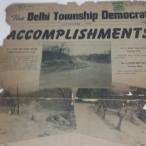 Front Page of Delhi Democrat newspaper-1939