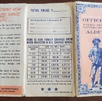 United States Savings stamp collection album