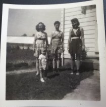 Angela Sehlhorst Rauf and others on Sehlhorst Florists grounds