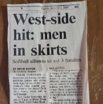 Cincinnati Enquirer article about 1997 Delhi Skirt Game