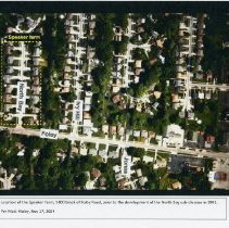 2024 aerial map of the former Speaker property at 5402 Foley