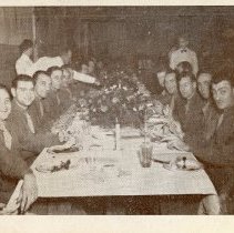 1943 Christmas Dinner 339th Ordnance Depot Co