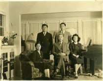 Family photo in living room.