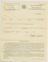 Armed Forces Physical Examination