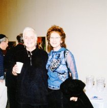 Beverly Arnold and Elli Price posing for photograph