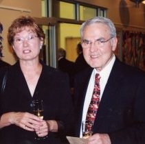 Barbara and Joe Wind at dediation of Federation building