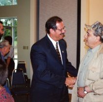 Mayor Steven Luecke at Federation dedication