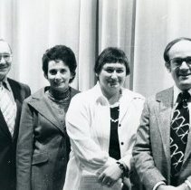 Campaign leaders posing for photograph