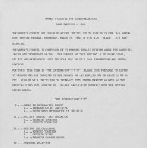 Invitation to Home Meeting