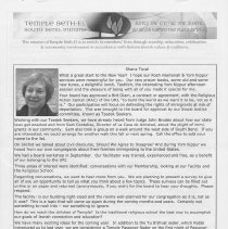 Temple Bulletin October 2017