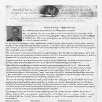 Temple Beth-El Bulletin February 2018