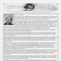 Temple Beth-El Bulletin May 2018