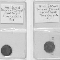 Photograph of Time Capsule, 1901