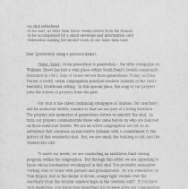 High Holy Day Fundraising letter