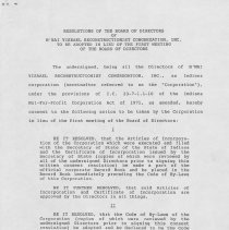 Resolution in Lieu of First Meeting of Board of Directors