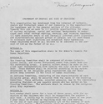 Statement of Purpose and Code of Procedures with notes