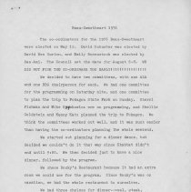 Report on Beau-Sweetheart Dance in 1976