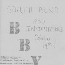 BBYO Installation, 1980