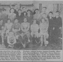 Twenty-one friends help celebrate a bar mitzvah