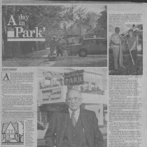South Bend Tribune article highlighting the River Park Theatre, November 17