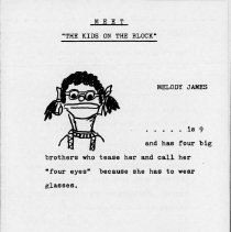 Program from Meet "The Kids on the Bock