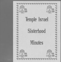 Sisterhood scrapbook 1960-1994 with some years missing