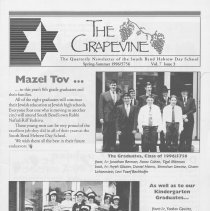 The Grapevine, the newsletter of the South Bend Hebrew Day School, Vol. 7,