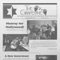 The Grapevine, the newsletter of the South Bend Hebrew Day School, Vol. 8,