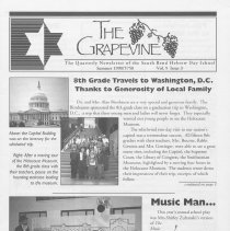 The Grapevine, the newsletter of the South Bend Hebrew Day School, Vol. 9,
