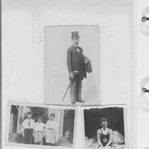 David Plaut's citizeship photograph; 3 boys; Lydia Shine