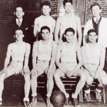 Basketball group photo