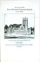 Proposed New First Methodist Episcopal Church