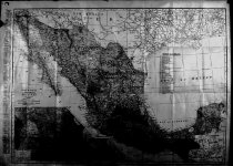 Map of Mexico - dark