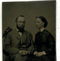 Seated couple