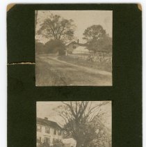 Marquee on lawn of 31 Summer St