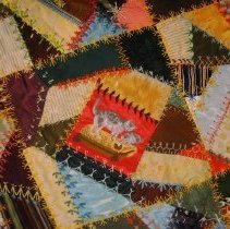 Center detail cat embroidery