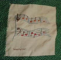 [Music Notes and Staff] Helen Farrar