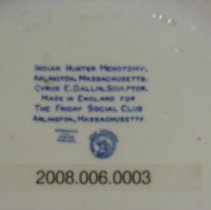Plate, Commemorative