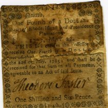 1777 Rhode Island One-Fourth Dollar