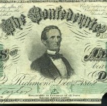 Confederate Fifty Dollar Bill 86723