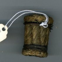 Section of first Atlantic Cable, with letter