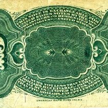 Fourth Series Fractional $.15 Note Back