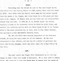 Pleasant Street -- Ancient and Modern