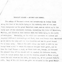 Pleasant Street -- Ancient and Modern