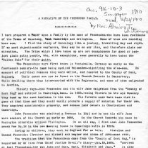 A Narrative of the Fessenden Family