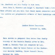 John Porter Daniels and His Home