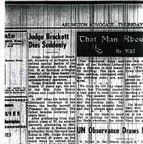 Announcement, Funeral