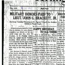 Announcement, Funeral