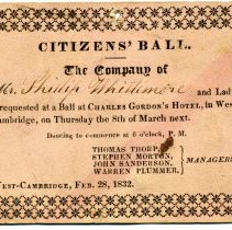 Ball Invitation